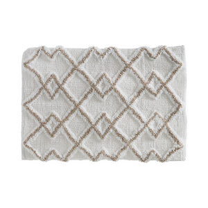 Памучна постелка за баня 5five Ethinque, Taupe, 50 x 75 cm
