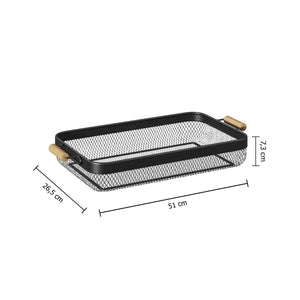Метална табла 5five Mayaj, Черна, 51 x 26.5 cm — Default Title