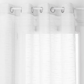 Sam sheer curtains 140 x 240 cm white