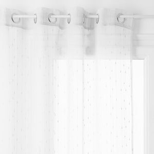 Anissa sheer curtains 140 x 240 cm white