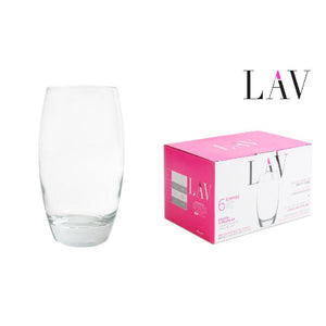 LAV Empire vizespohár szett, 510 ml, 6 db