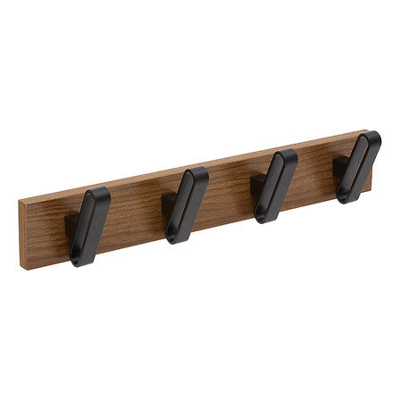Закачалка за дрехи 5five Nocca, 4 куки, Метал и дърво, 40 cm