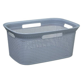 Кош за пране 5five, Скандинавски стил, Сив, 45L