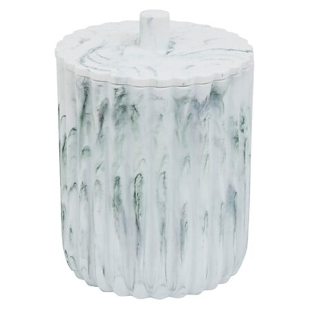 Кош за отпадъци 5five Marby, Полирезин, 5L, Бял
