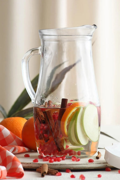 Üvegkancsó LAV Misket, 1800 ml, Rózsaszín fedél