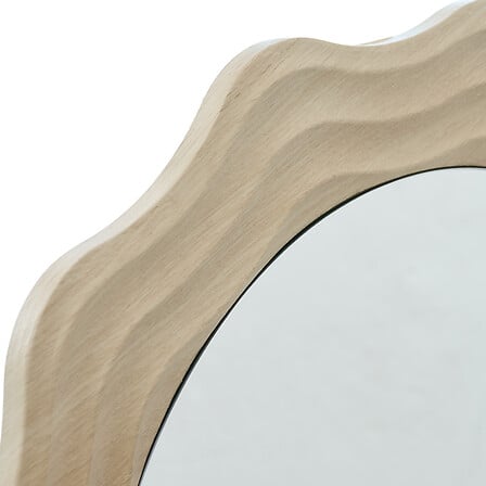 Огледало atmosphera Charlie, MDF, Ø55 cm