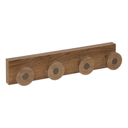 Закачалка за дрехи 5five Côme, 4 куки, Метал и дърво, 40 cm