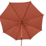 Прав накланящ се чадър Hesperide Loompa, 3 m