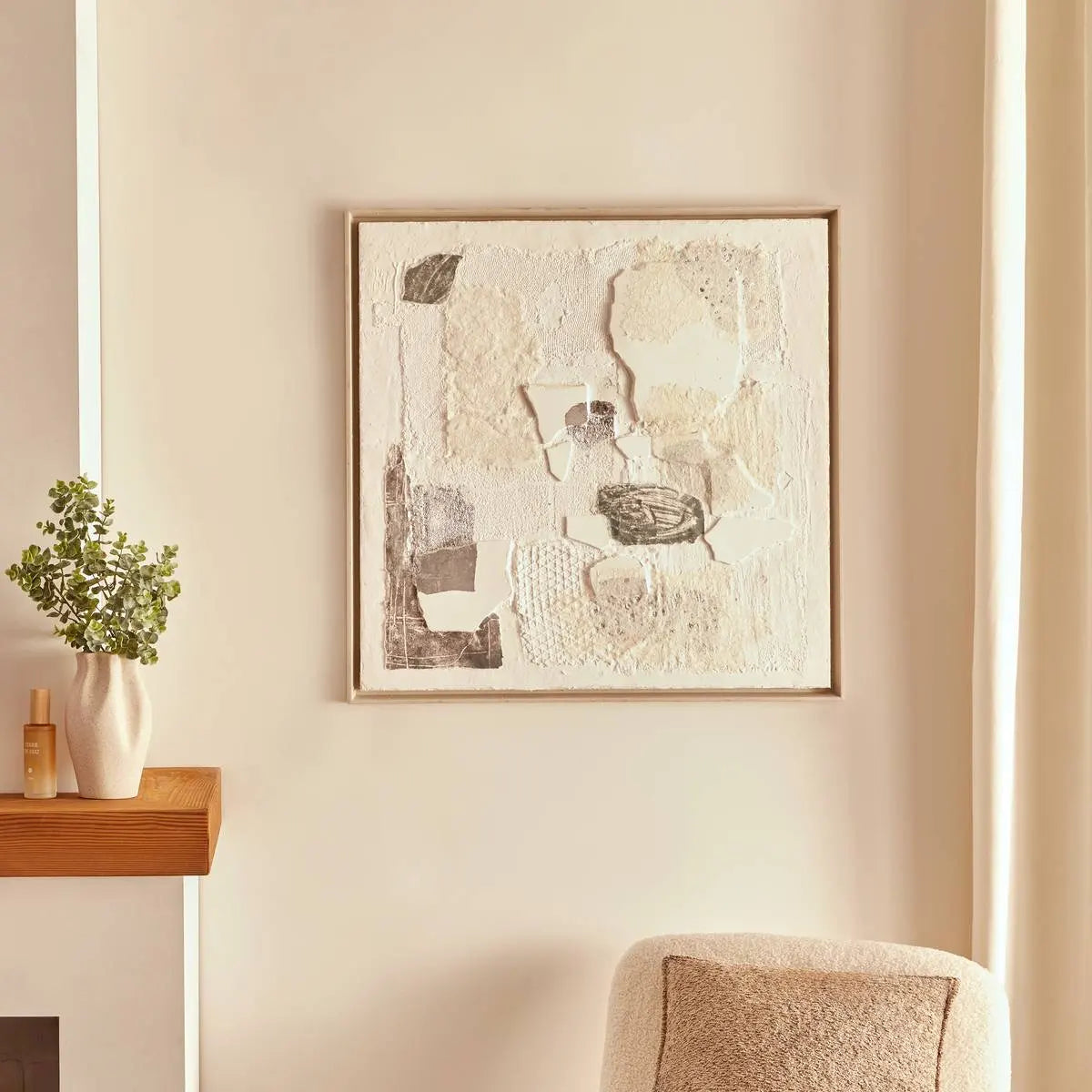 3D kép atmosphera Azariah, festett vászon 78 × 78 cm