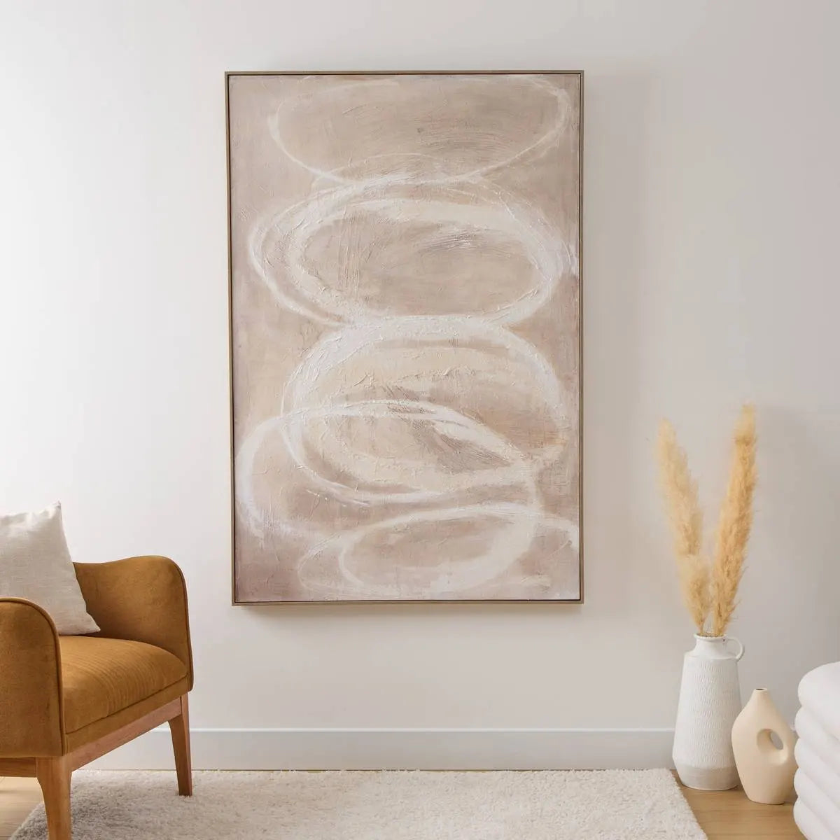 Keretezett kép atmosphera Krisna, festett vászon 150 × 100 cm