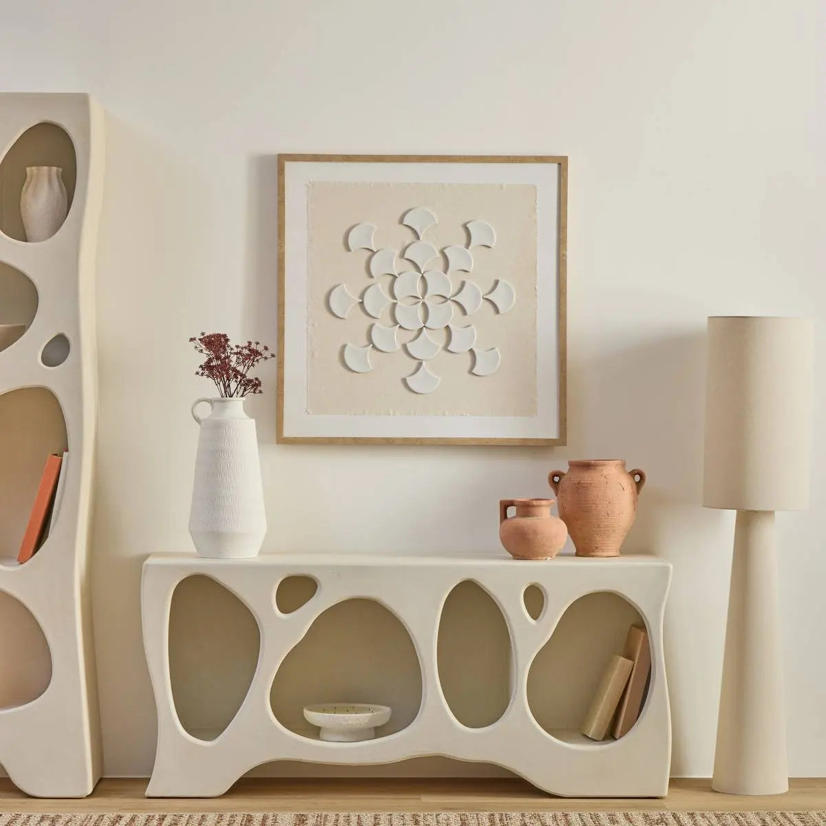 3D kép atmosphera Houria, legyező 78 × 78 cm