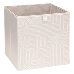 Кутия за съхранение 5five Mix & Modul Zebra, 31x31 cm