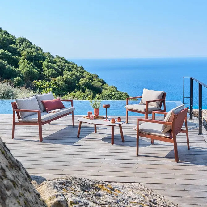 Градински лаундж сет Hesperide Flovia, Алуминий, 4