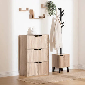 Polc 5five Mix'n Modul Natural Door, 6 rekesz