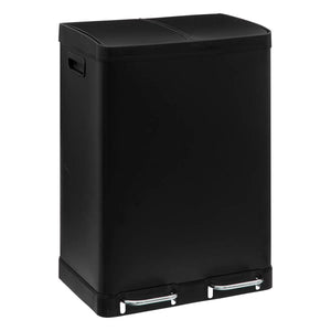 Szelektív hulladékgyűjtő 5five Ariane, fém, 2x30 L
