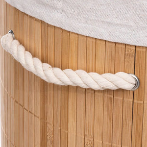 Кош за пране 5five Bambou, Кръгъл, 48 l