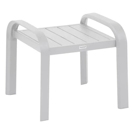Градински сет Hesperide Elyn, Алуминий и текслин, 2 места, Лешников-бял