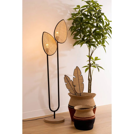 Лампион atmosphera Olme Design, Метал и Дърво, Естествен, 143 cm