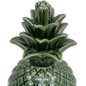 Dekorációs figura atmosphera Exotic Panama, kerámia, zöld, 20 cm