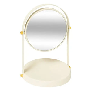 Огледало за баня 5five Ivory, Кръгло, Pivot Duo