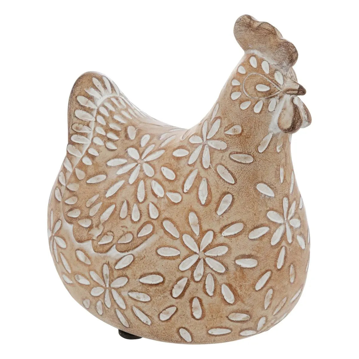 Декоративна фигура atmosphera Linda, Смола, Бежов, 20 cm