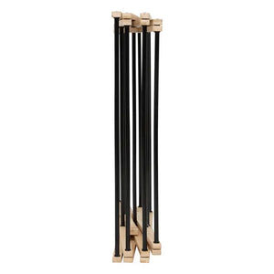 Ruhaszárító 5five Black Bamboo Accordion, Bambusz Bézs, 7 m