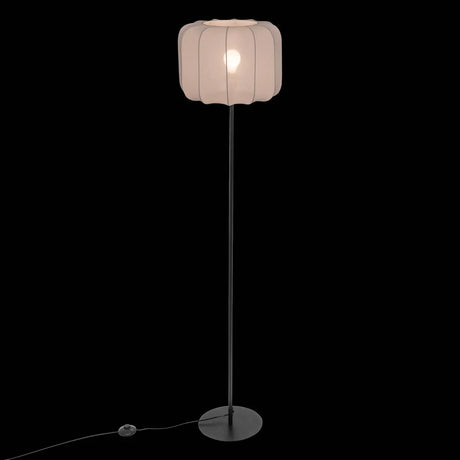 Лампион atmosphera Tobie, Метал и Памук, Черен, 150 cm
