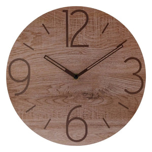 Стенен часовник atmosphera Wood, Ø28 см, Асорти
