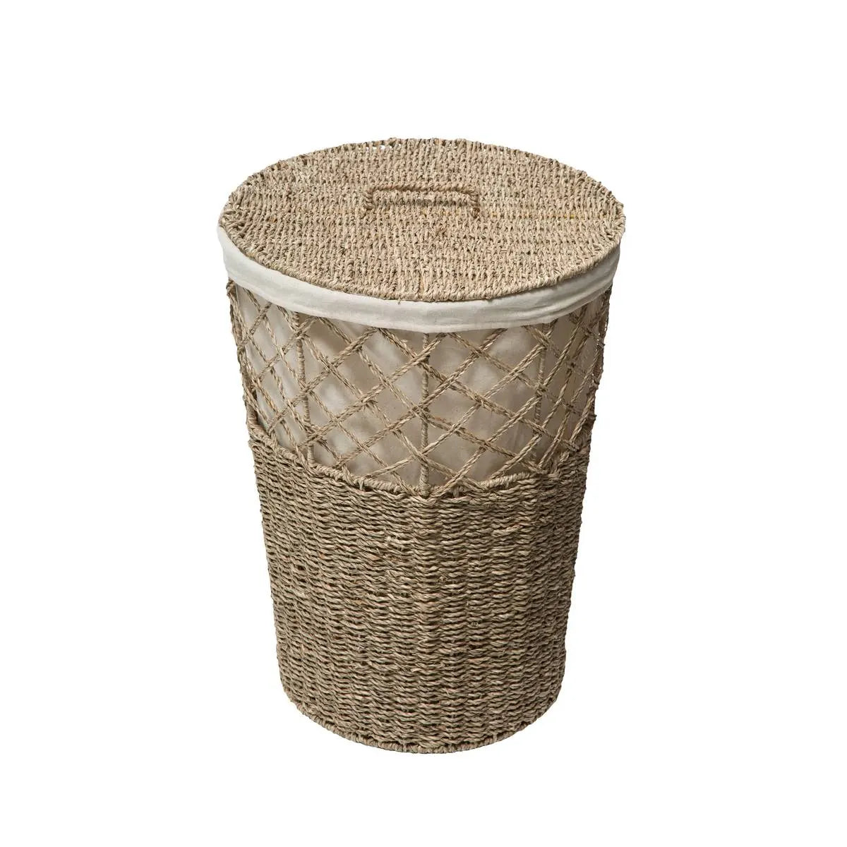 Кош за пране 5five, Кръгъл, Ротанг, 41 l