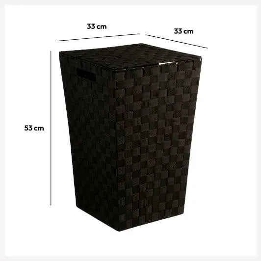 Кош за пране 5five Lise, Черен, 50 l