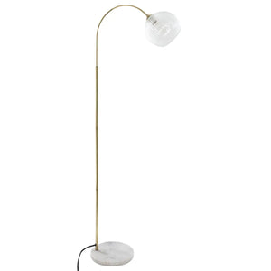 Állólámpa atmosphera Laye, fém és márvány, aranyszínű, 150 cm