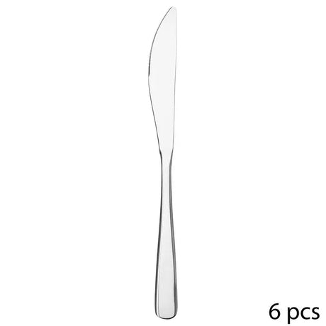 Комплект прибори Secret de Gourmet Mesa, Инокс, 24 части