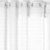 Lily sheer curtains 140 x 240 cm white