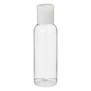 Комплект 3 шишета за пътуване 5five, PET, 100ml, Прозрачни
