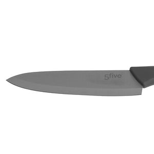 Керамичен нож 5five Absolu Black, Черно острие, 12.5 cm
