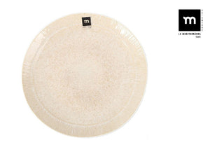Основна чиния LA MEDITERRANEA Calobra Cream , 26 cm, порцелан
