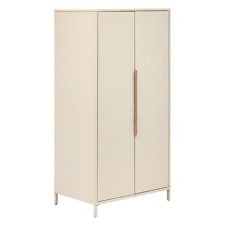 Outdoor cabinet Ironia height 180 cm galvanized steel clay