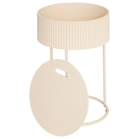 Холна маса със съхранение atmosphera Juna, Бежов, MDF, 33 cm