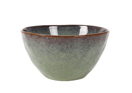 Дълбока купа LA MEDITERRANEA Macarella Green, 15x8 см, порцелан