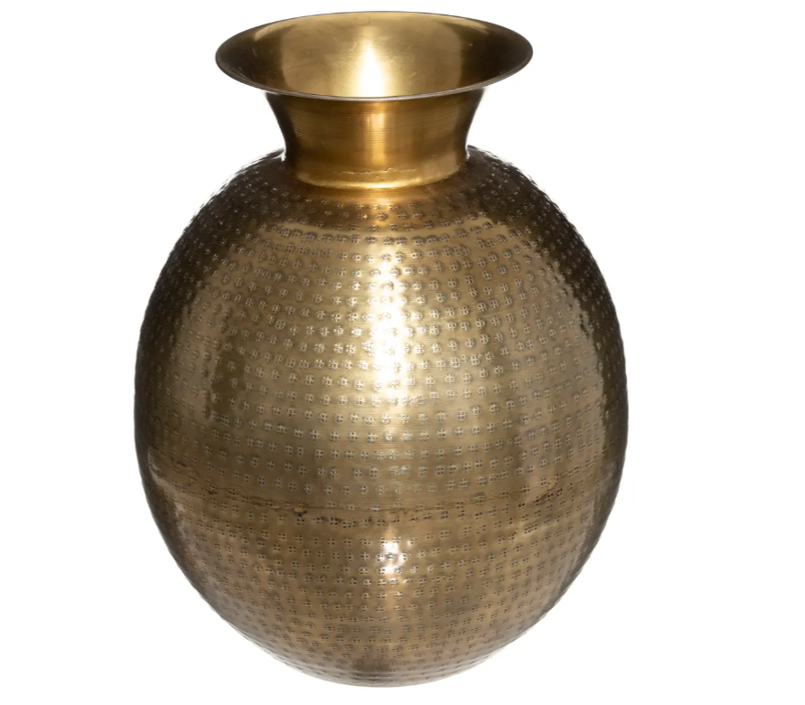 Váza atmosphera Oasis, fém, 40 cm