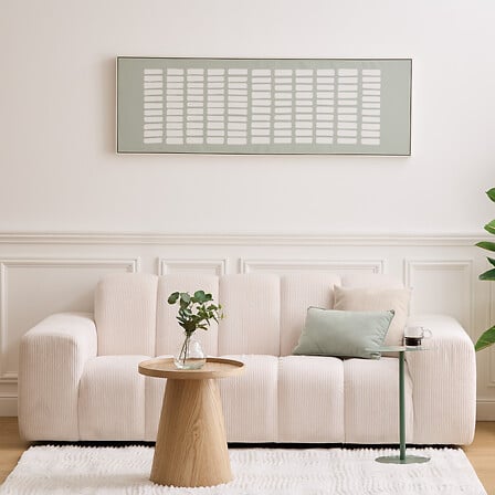 Картина 3D atmosphera Miky, Платно 150×50 cm