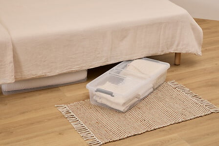 Кутия за съхранение под легло 5five Flip'n Bed, Пластмаса, 33L