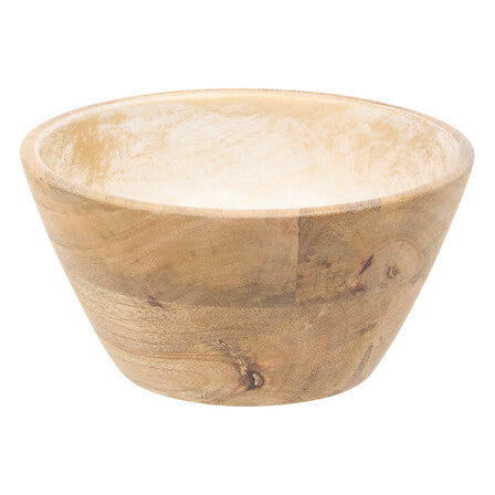 Купа Secret De Gourmet Ava, Манго дърво, Бяла, Ø12 cm