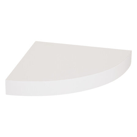 Ъглова стенна полица FIVE Fixy, Бяла, 25 cm