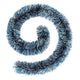 Boa garland fine strands 15 cm x 2 m 8 folds blue gold
