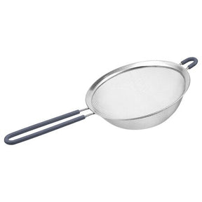 Цедка 5five Essentiels, Неръждаема стомана и силикон, 20 cm, Сива