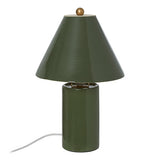 Настолна лампа atmosphera Jolina, Метал, 57.5 cm, Зелена