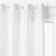 Тюлена завеса atmosphera Alton, Бяла, 140 x 240 cm