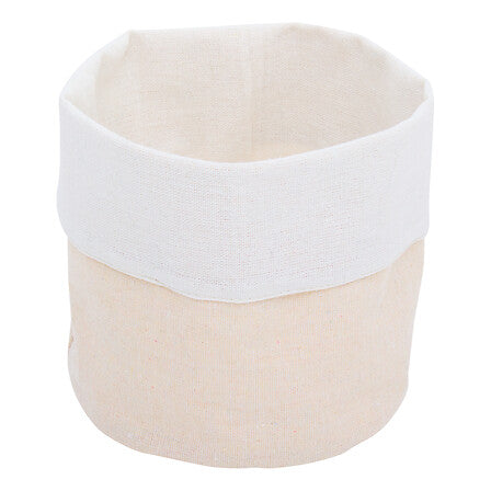 Кошница за хляб 5five Essentiels, Бежов текстил, Ø15 cm