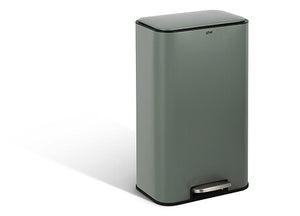 Кош за боклук с педал 5five Delta, Метал, 30L, Зелен